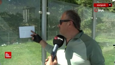 Eskişehir'de evlenmek için durağa ilan astı