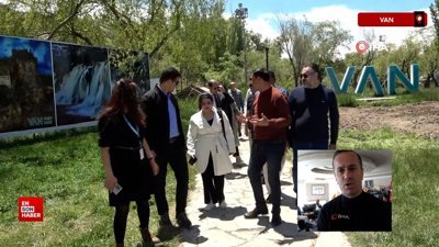 Iraklı turistler Van’ın tarihi ve turistik yerlerini gezdi