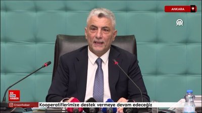 Bakan Bolat: Kooperatiflerimize destek vermeye devam edeceğiz