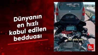 Dünyanın en hızlı kabul edilen bedduası