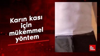 Karın kası için mükemmel yöntem