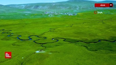 Iğdır'da kıvrak menderesler büyülüyor