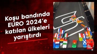Koşu bandında EURO 2024’e katılan ülkeleri yarıştırdı