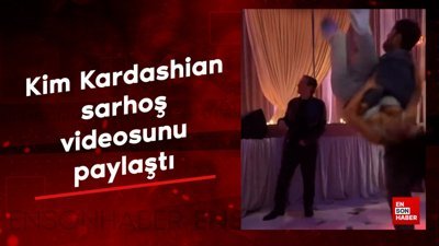 Kim Kardashian sarhoş videosunu yayınladı