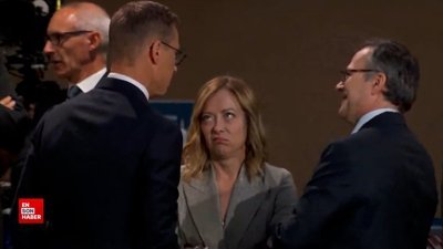 NATO Zirvesi'nde gündem Meloni'nin mimikleri