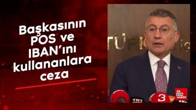 Başkasının POS ve IBAN'ını kullananlara ceza