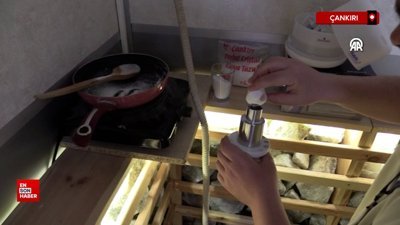 Çankırı'da kaya tuzu haloterapi uygulaması şifa oluyor