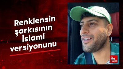 Şarkıcı Reynmen, Renklensin şarkısının İslami versiyonunu söyledi