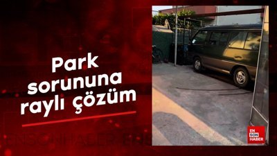 Park sorununa raylı çözüm