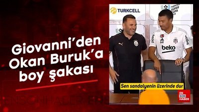 Giovanni'den Okan Buruk'a boy şakası