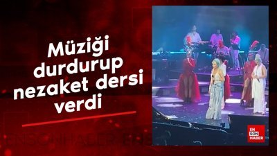 Ajda Pekkan Harbiye konserinde kızdırdılar