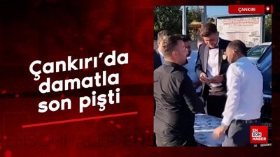 Çankırı'da konvoyu durdurup damada son kez pişti oynattılar