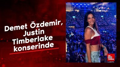 Demet Özdemir, Justin Timberlake konserinde