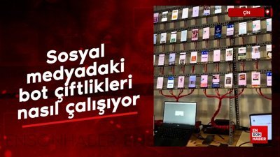 Sosyal medyadaki bot çiftlikleri nasıl çalışıyor
