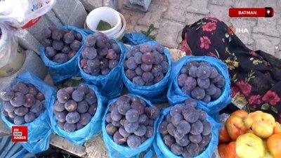 Sason'da hasadı başlayan incir tezgahlarda yerini aldı