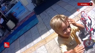 Bodrum'da güldüren diyalog: Kask takmayan çocuğa çizgi film yasağı