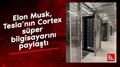 Elon Musk, Tesla'nın Cortex süper bilgisayarının videosunu paylaştı