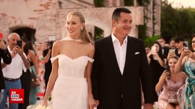 Acun Ilıcalı ve Ayça Çağla Altunkaya evlendi