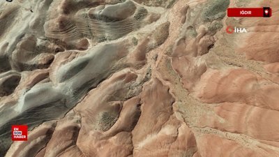 Tuzluca'nın renkli cazibesi: Gökkuşağı Tepeleri