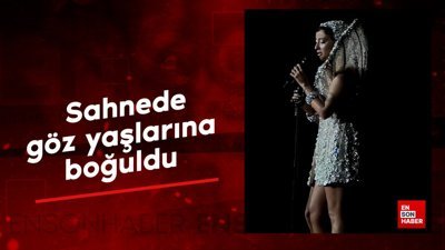 Şarkıcı Melike Şahin'den Narin tepkisi! Sahnede gözyaşlarına boğuldu