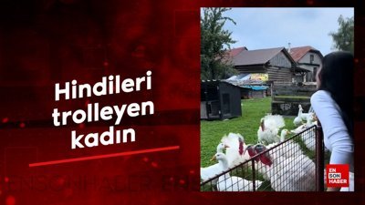 Hindileri trolleyen kadın