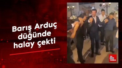Barış Arduç, Ferit Kaya ve Yasemin Ceren'in düğününde halay çekti