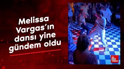 Melissa Vargas'ın dansı yine gündem oldu