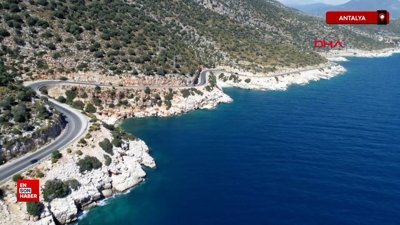 Finike’de eşsiz güzellikteki koylar, hayran bırakıyor