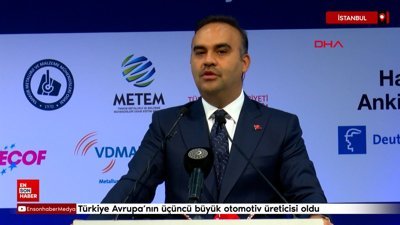 Mehmet Fatih Kacır: Türkiye Avrupa’nın üçüncü büyük otomotiv üreticisi oldu