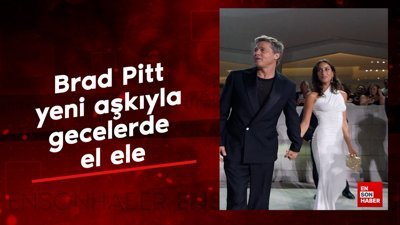 Brad Pitt yeni aşkıyla gecelerde el ele