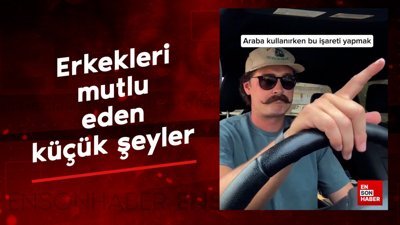 Erkekleri mutlu eden küçük şeyler
