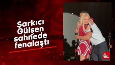 Şarkıcı Gülşen sahnede fenalaştı