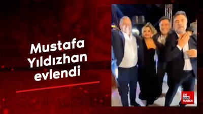 Şarkıcı İzzet Yıldızhan'ın oğlu Mustafa Yıldızhan evlendi
