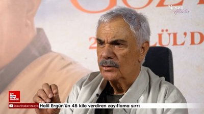Halil Ergün'ün 45 kilo verdiren zayıflama sırrı