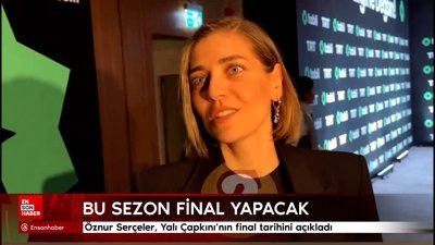 Öznur Serçeler, Yalı Çapkını'nın final tarihini açıkladı