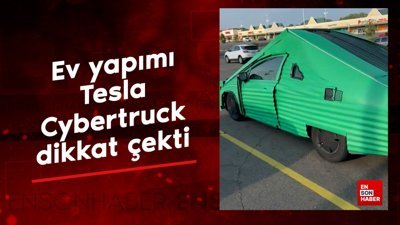 Ev yapımı Tesla Cybertruck güldürdü