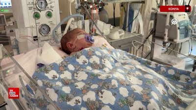 Konya'da minik Bahar'a kalp zarından alınan parçayla aort damarı yapıldı