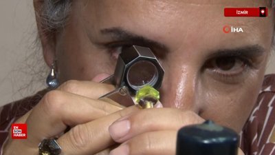 İzmir’de çalışan ilk kadın mücevher ustası, dünyadan talep görüyor