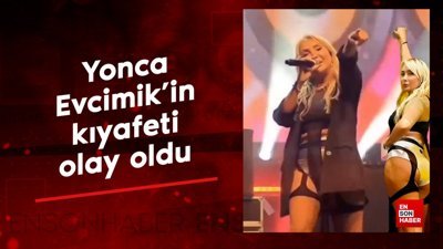 Yonca Evcimik'in kıyafeti olay oldu
