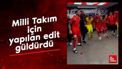 Milli Takım için yapılan edit güldürdü