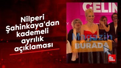 Nilperi Şahinkaya'dan kademeli ayrılık açıklaması