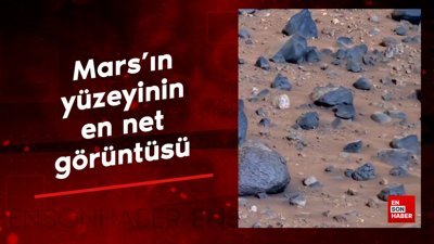 Mars'ın yüzeyinin en net görüntüsü