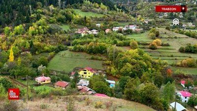 Zigana Dağı sonbahar renklerine büründü