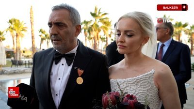 Yavuz Bingöl ile Nilşah Ağaoğlu, sade bir törenle evlendi