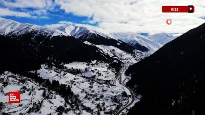 Rize’nin yaylalarından kartpostallık görüntüler