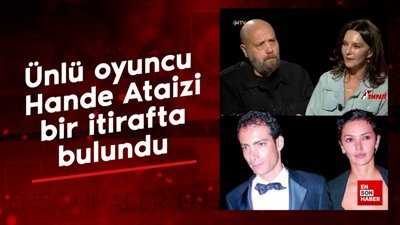 Hande Ataizi'nin Fethi Pekin ile evliliği sadece 1 gün sürmüştü! Ünlü oyuncu bir itirafta bulundu