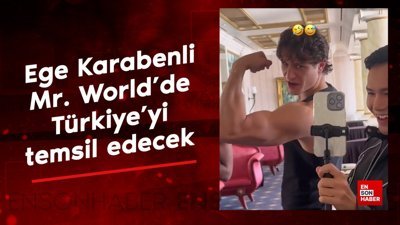 Ege Karabenli Mr. World'de Türkiye'yi temsil edecek