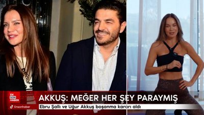 Ebru Şallı ve Uğur Akkuş boşanma kararı aldı