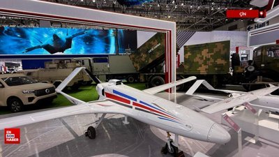 Çakma TB2 olan Çinli XY-I İHA, Uluslararası Havacılık ve Uzay Fuarı'nda sergilendi