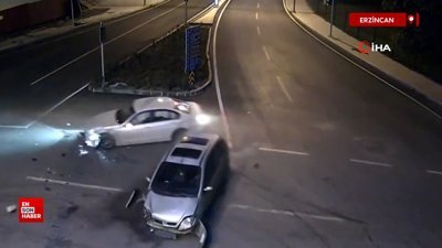 Erzincan'da dikkatsizlik ve hız kazalara neden oldu